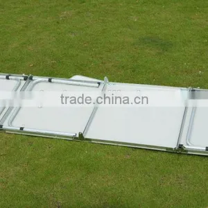8ft Outdoor Aluminum Folding Table Picnic Table Beer Pong Table thumbnail-3