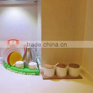 Dinnerware Drying Rack,space Saving 3 in 1 Organizer thumbnail-1