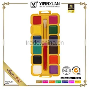 Hot Selling 16Colors Dry Water Color Paint Set For Kids thumbnail-1