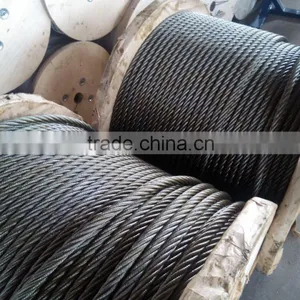 Ungal&Oiled 6*25Fi+IWRC Steel Wire Rope thumbnail-1