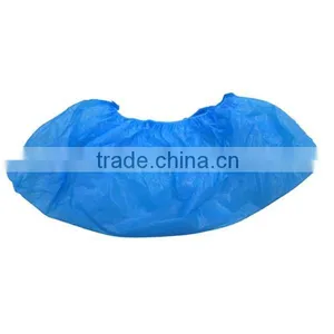 High Quality With CE ISO FDA Certificated Disposable Blue CPE Shoe Cover thumbnail-2