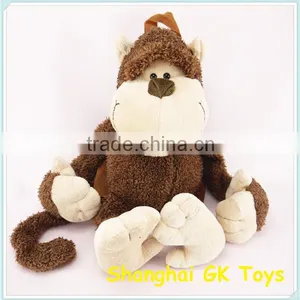 High Quality Cute Plush Monkey Backpack thumbnail-1