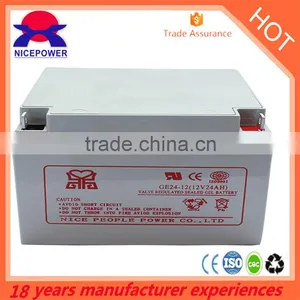 Storage Gel Battery for 12v24ah Solar Power System thumbnail-2