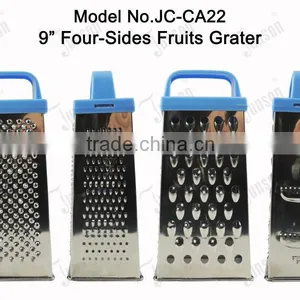 9" Four-Sides Stainless Steel Grater/Trapezoidal Fruits and Vegetables Plane thumbnail-3