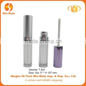 2015 New Style Clear Acrylic Good Quality Electroplate Bling Lip Gloss Case thumbnail-2