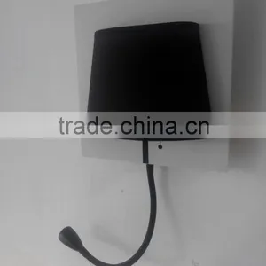CE/RoHS 2 Years Warranty 9.3w Modern Fabric and Aluminium Wall Lights thumbnail-2