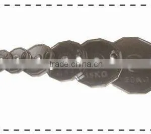 Black Rubber Coated Plates With Handle Cuts Alex Weight Plate thumbnail-1