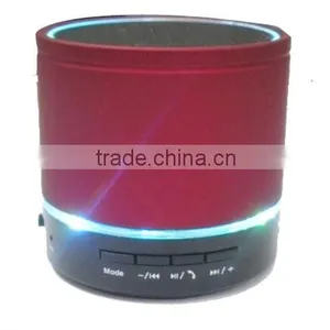 Promotional Led Light Bluetooth Speaker,SD Card Portable Speaker With LED Ring thumbnail-3