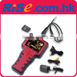 3.9mm Endoscope AV Zoom Borescope 1m Video DVR Recordable 3.5" Inspection Camera thumbnail-1