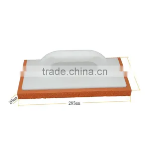 High Density Orange Masonry Float With Plastic Handle Sponge Plastering Trowel Quality Choice Most Popular thumbnail-3