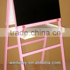 Kids Wooden Drawing Easel Board thumbnail-1