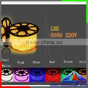 High Voltage Led Strip Light, AC100-240V Led Light Strip 5050 Led 60pcs/m thumbnail-1