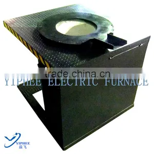 3Ton Industrial Electric Melting Furnace Hydraulic Tilting Furnace thumbnail-2