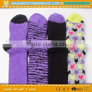 BY-161610 Best Prices Latest Novel Design Women Knee High Cotton Sock Fast Shipping thumbnail-3