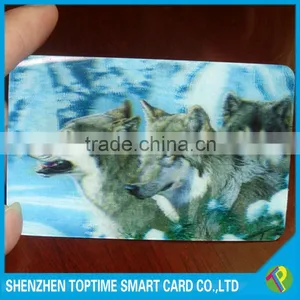 100lpi Flipping 3D Pop up Lenticular Post Card for Festival thumbnail-6
