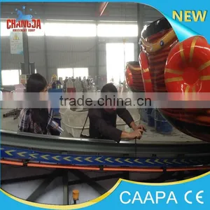 Mini Flying Car! Attractive Amusement Track Rides Rotating Speed Rides Mini Flying Car thumbnail-5