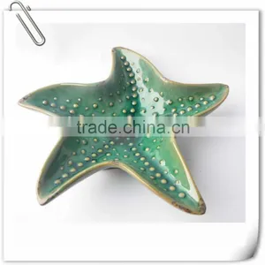 Starfish Ceramic Plate for Home Use thumbnail-1