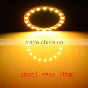 Good Quality Epistar Chips White PCB 70mm Full Circle 5050 Smd Rgb Led Angel Eyes Ring thumbnail-2