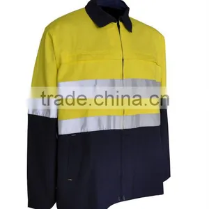 UPF 50+ Sun Protection Cotton Workwear for Building Worker thumbnail-1