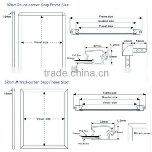 A4 Poster Frame Aluminum Photo Frame&foamed Pvc Panel Manufacturer thumbnail-2