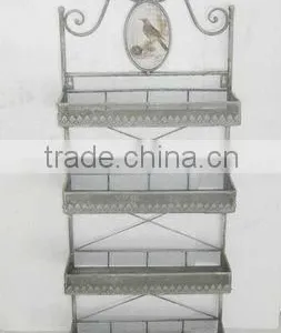 110670WE-T Metal Tiered Wall Rack Shelf thumbnail-1