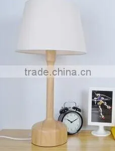 2016 New Simple Style Natural Color Table Lamp Wood Table Lamp thumbnail-1