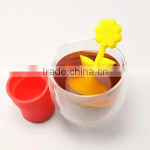 Fruit Shape FDA/LFGB Food Grade Silicone Infuser Tea Strainer thumbnail-3