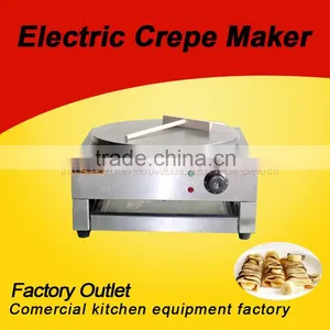 Commercial Stainless Steel Electric Crepe Makers thumbnail-1