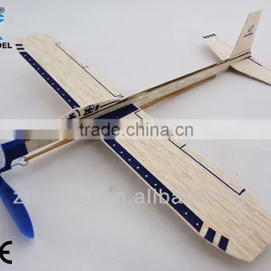 Fight Jet 12"Balsa Rubber Powered Aeroplane thumbnail-1