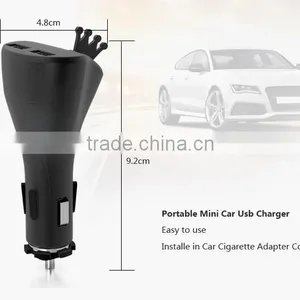 Multiple USB Car Charger 5v 2.1 a Usb Charger, Dual Usb Car Charger for Mobile Phone(C22) thumbnail-4