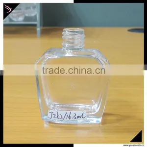 Glass Nail Polish Glass Bottles With Caps and Brushes thumbnail-1