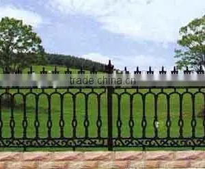 2015 Hot Sale Eco Friendly High Security Aluminium Garden Fencing From China thumbnail-1