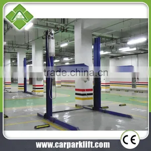 Mechanical Car Garage Double Deck Vertical 2 Level Parking Lift thumbnail-1