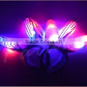 2015 Easter HOT Sale Plush LED Flashing Bunny Ears thumbnail-5