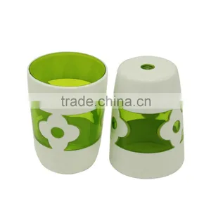 Plastic Material Green Bathroom Accessory Gargle Cup thumbnail-3