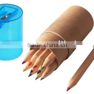 12pcs Color Pencil Set With Sharpener thumbnail-1