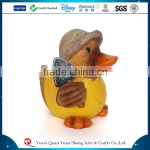 Yellow Rubber Duck Toy,Minion Yellow Duck Ornament,Polyresin Yellow Duck Decoration thumbnail-6