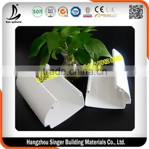 SGB Anti Fading 7inch PVC Rain Gutter For Kenya, Uganda thumbnail-2