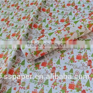 Hot Sell Christmas Design Paper New Designs 60g Gift Wrapping Paper Sheet Custom Packaging thumbnail-3