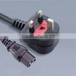 UK Rubber Cable Plug thumbnail-1