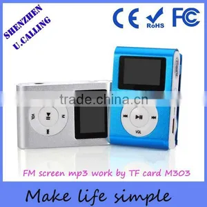 Hot Selling Led Clip Mp3 Player FM Mp3 Voice Recorder Mp3 thumbnail-1
