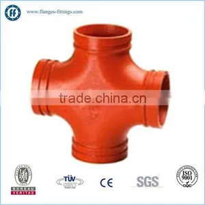 Ductile Iron Reducing Cross Pipe Fitting thumbnail-1