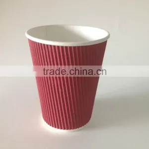 Disposable no Harm Paper Coffee Cup With Lid thumbnail-1