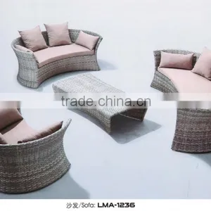 Outdoor Aluminum Frame Resin Wicker Furniture thumbnail-1
