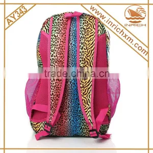 Fashion Leopard School Backpack,Satchel,Sexy Girls School Bag thumbnail-3