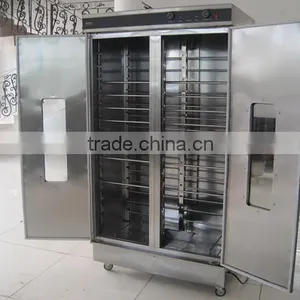 Factory Sell Two Door Economic 28 Trays Electric Dough Proofer Price thumbnail-5