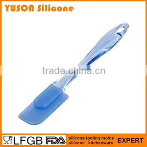 Non Stick Rubber Butter Blue Silicone Spatula Set of 3 Quality Choice thumbnail-4