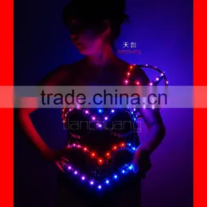 Remote Control Big Girl LED Sexy Night Club Wear thumbnail-4