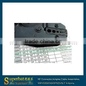 Crimper Crimping Tool RG58 RG142 RG62 RG174 RG316 LMR100 Battery Crimping Tool thumbnail-1