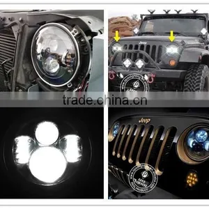 7'' Head Light for Jeep Wrangler 7'' Led High Low Beam 4x4 Led Headlight 7inch thumbnail-5